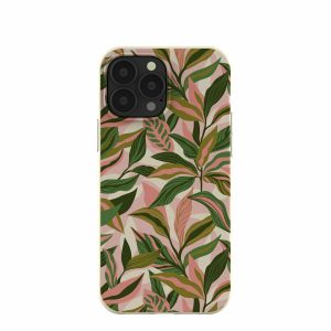 iPhone 13 Pro Max | London Fog Pink Botanics iPhone 13 Pro Max Case