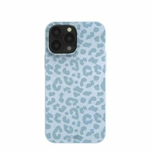 iPhone 13 Pro Max | Powder Blue Sky Leopard iPhone 13 Pro Max Case