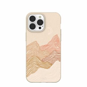 iPhone 13 Pro Max | Seashell Pink Peaks iPhone 13 Pro Max Case