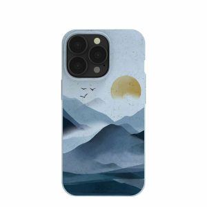 iPhone 13 Pro | Powder Blue Misty Mountains iPhone 13 Pro Case