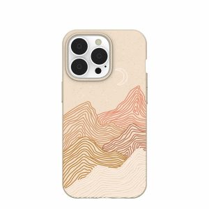 iPhone 13 Pro | Seashell Pink Peaks iPhone 13 Pro Case