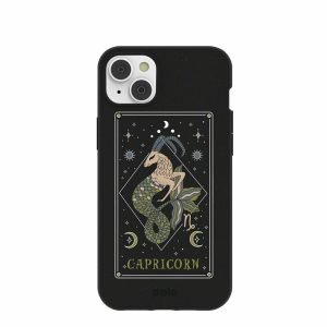 iPhone 14 Plus | Black Capricorn iPhone 14 Plus Case