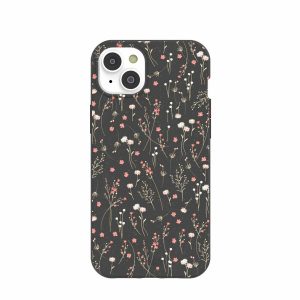 iPhone 14 Plus | Black Night Garden iPhone 14 Plus Case