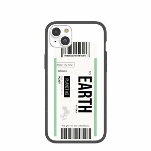 iPhone 14 Plus | Clear Earthbound iPhone 14 Plus Case With Black Ridge