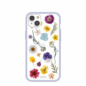 iPhone 14 Plus | Clear Springtime iPhone 14 Plus Case With Lavender Ridge