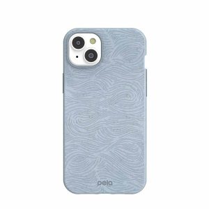 iPhone 14 Plus | Powder Blue Ebb and Flow iPhone 14 Plus Case