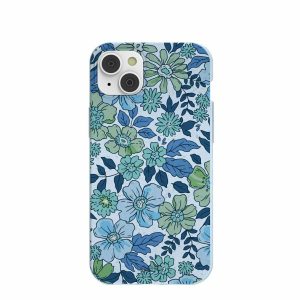 iPhone 14 Plus | Powder Blue Liberty Florals iPhone 14 Plus Case