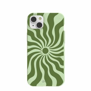 iPhone 14 Plus | Sage Green Watermelon Time Warp iPhone 14 Plus Case