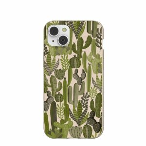 iPhone 14 Plus | Seashell Succulent Cacti iPhone 14 Plus Case