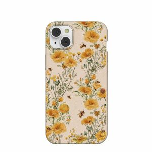 iPhone 14 Plus | Seashell Vintage Bee iPhone 14 Plus Case