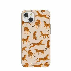 iPhone 14 Plus | Seashell Wild Cats iPhone 14 Plus Case