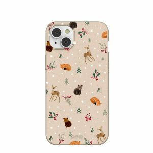 iPhone 14 Plus | Seashell Winter Woodland iPhone 14 Plus Case