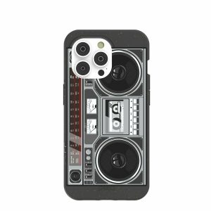 iPhone 14 Pro | Black Boombox iPhone 14 Pro Case