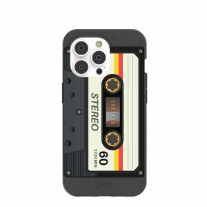 iPhone 14 Pro | Black Cassette iPhone 14 Pro Case