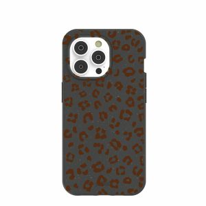 iPhone 14 Pro | Black Midnight Leopard iPhone 14 Pro Case