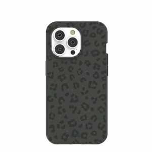 iPhone 14 Pro | Black Night Leopard iPhone 14 Pro Case