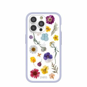 iPhone 14 Pro | Clear Springtime iPhone 14 Pro Case With Lavender Ridge