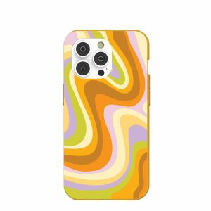 iPhone 14 Pro | Honey Psychedelic Wave iPhone 14 Pro Case