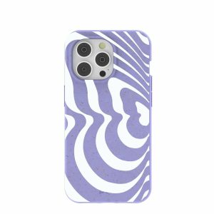 iPhone 14 Pro | Lavender Flutter Left iPhone 14 Pro Case