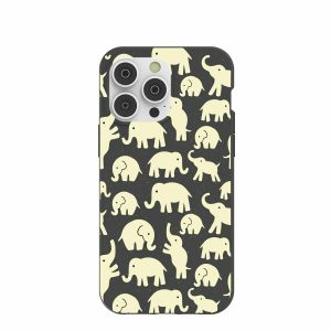 iPhone 14 Pro Max | Black Little Elephants iPhone 14 Pro Max Case