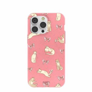 iPhone 14 Pro Max | Bubblegum Pink Purrfection iPhone 14 Pro Max Case