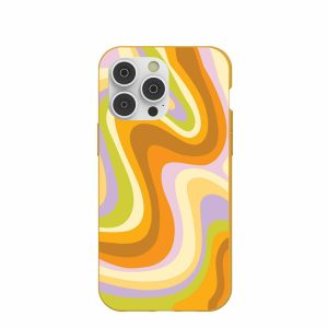 iPhone 14 Pro Max | Honey Psychedelic Wave iPhone 14 Pro Max Case