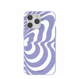 iPhone 14 Pro Max | Lavender Flutter Right iPhone 14 Pro Max Case