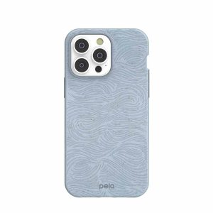 iPhone 14 Pro Max | Powder Blue Ebb and Flow iPhone 14 Pro Max Case