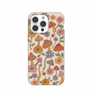 iPhone 14 Pro Max | Seashell Shrooms and Blooms iPhone 14 Pro Max Case