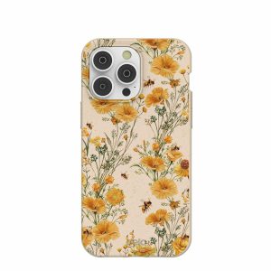 iPhone 14 Pro Max | Seashell Vintage Bee iPhone 14 Pro Max Case