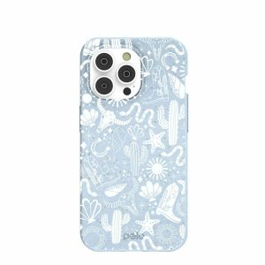 iPhone 14 Pro | Powder Blue Coastal Rodeo iPhone 14 Pro Case