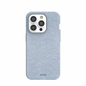 iPhone 14 Pro | Powder Blue Ebb and Flow iPhone 14 Pro Case