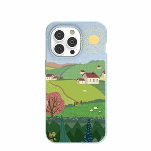 iPhone 14 Pro | Powder Blue Sunny Countryside iPhone 14 Pro Case