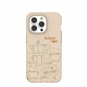 iPhone 14 Pro | Seashell But First iPhone 14 Pro Case