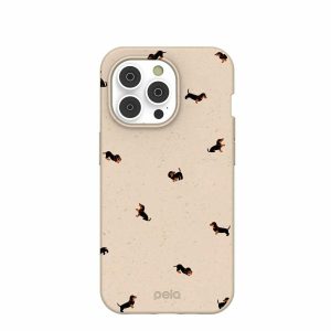 iPhone 14 Pro | Seashell Lil Dachshunds iPhone 14 Pro Case