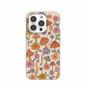 iPhone 14 Pro | Seashell Shrooms and Blooms iPhone 14 Pro Case