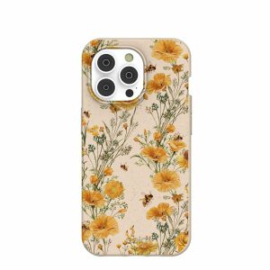 iPhone 14 Pro | Seashell Vintage Bee iPhone 14 Pro Case