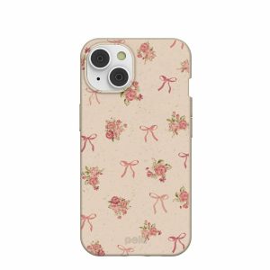 iPhone 14 | Seashell Roses and Bows iPhone 14 Case