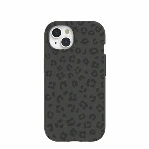 iPhone 15 | Black Night Leopard iPhone 15 Case