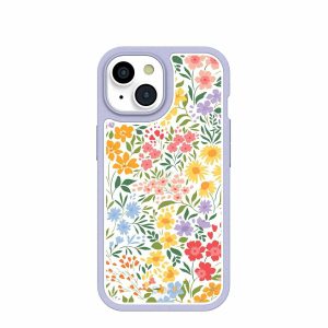 iPhone 15 | Clear Blooming Wild iPhone 15 Case With Lavender Ridge