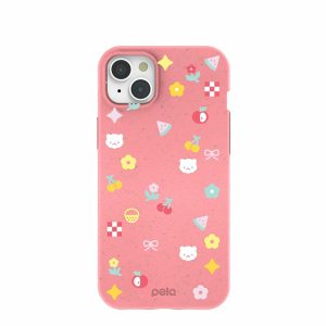 iPhone 15 Plus | Bubblegum Pink Pretty Picnic iPhone 15 Plus Case