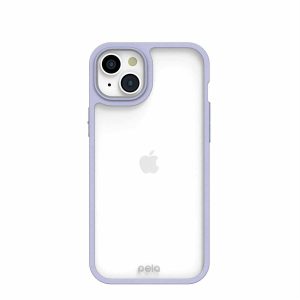 iPhone 15 Plus | Clear iPhone 15 Plus Case with Lavender Ridge