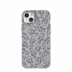 iPhone 15 Plus | London Fog Blue Lobster iPhone 15 Plus Case