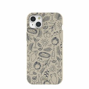 iPhone 15 Plus | London Fog Mediterranean Moments iPhone 15 Plus Case