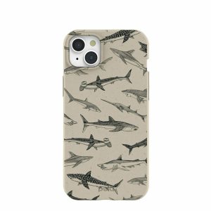 iPhone 15 Plus | London Fog Shark World iPhone 15 Plus Case