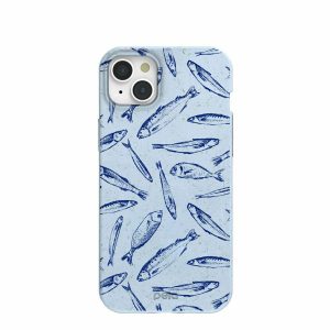 iPhone 15 Plus | Powder Blue Fishery iPhone 15 Plus Case