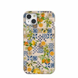 iPhone 15 Plus | Seashell Amalfi Fruits iPhone 15 Plus Case