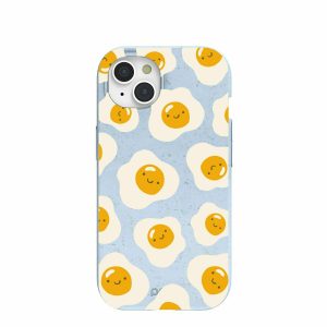 iPhone 15 | Powder Blue Sunny Side Up iPhone 15 Case