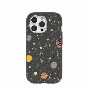 iPhone 15 Pro | Black Galactic Glow iPhone 15 Pro Case