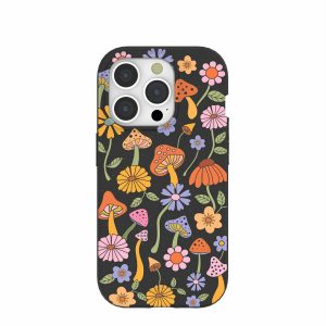 iPhone 15 Pro | Black Midnight Shrooms iPhone 15 Pro Case